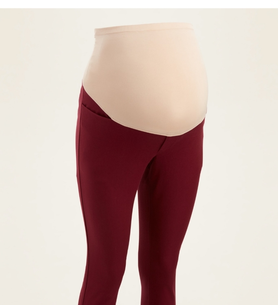 Maroon Full Panel Pixie Pants - image 1